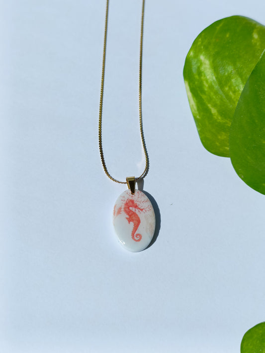 Collana Cavalluccio Marino