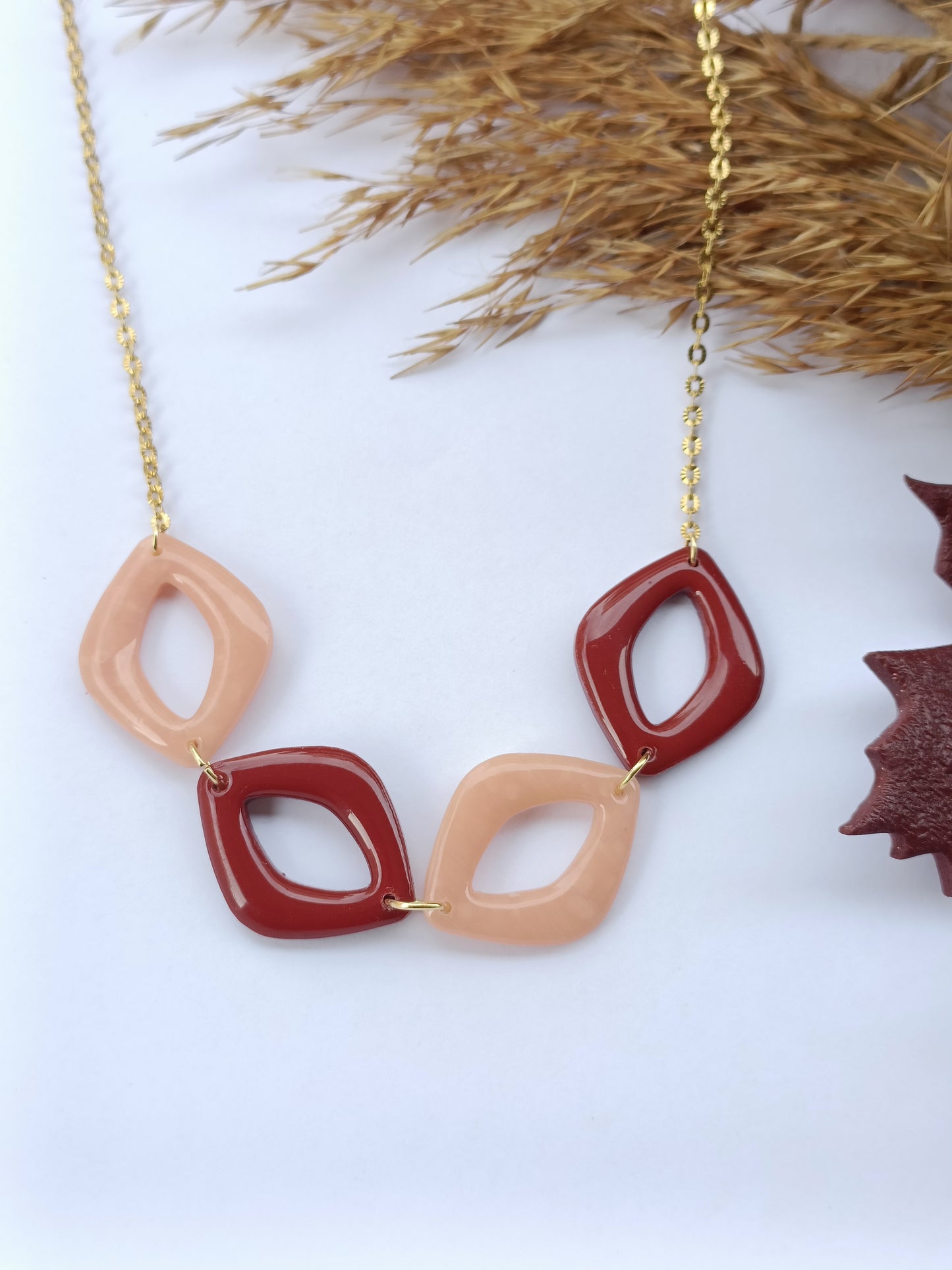 Collana bicolore