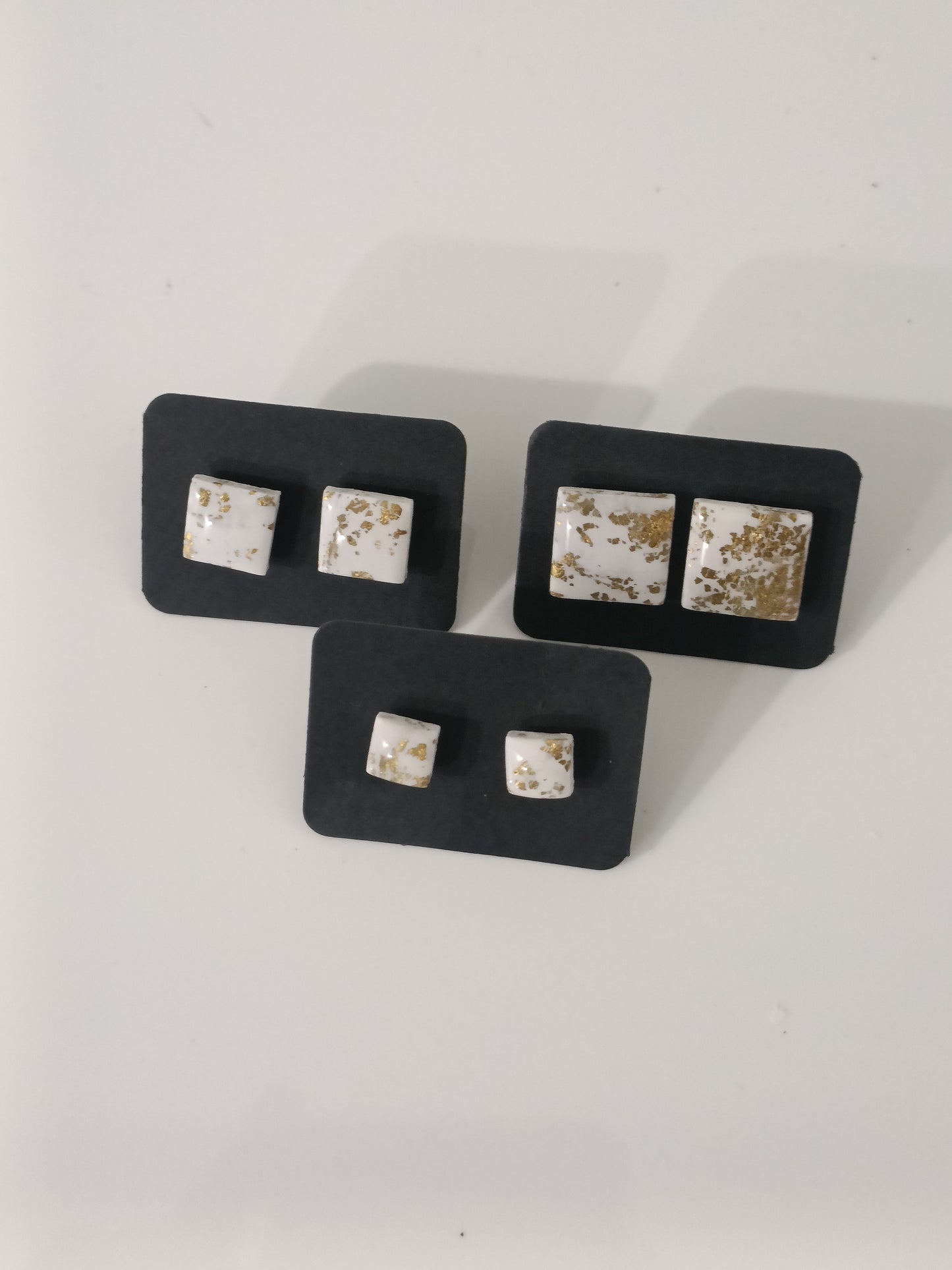 Quadrato Bianco Oro