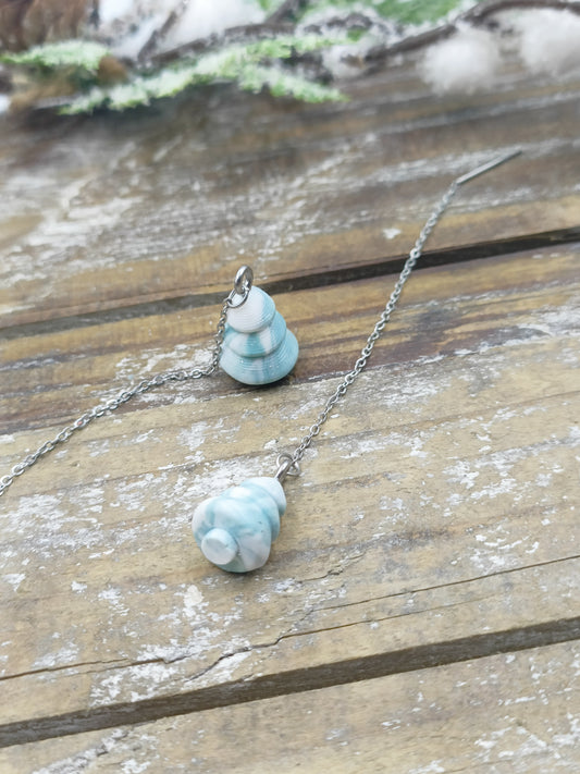 Saliscendi SILVER verde Oceano e bianco