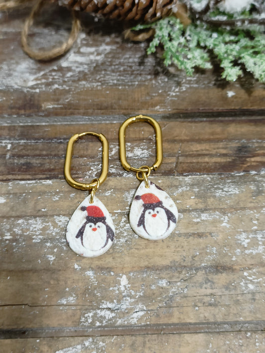 Hoop rettangolare pinguino