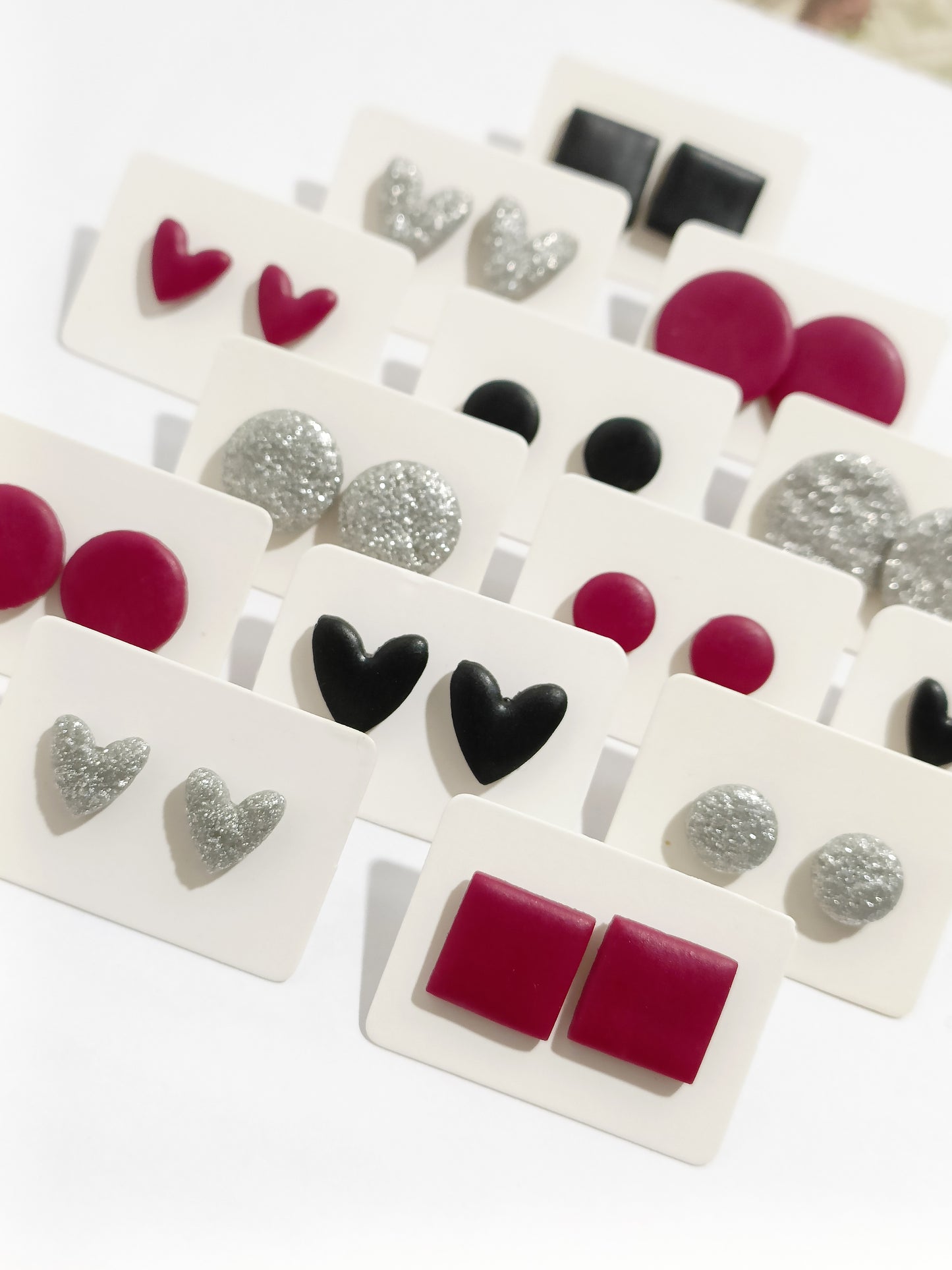 Cuore/bottone/quadrato