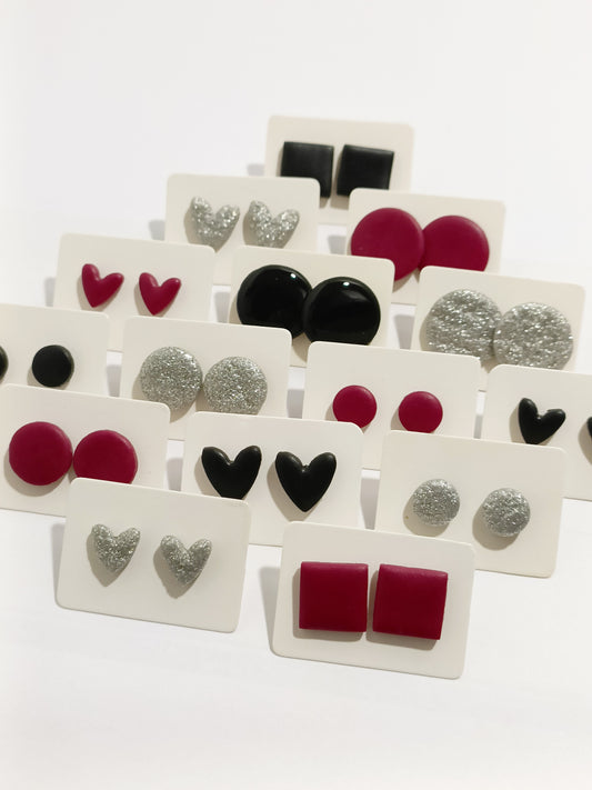 Cuore/bottone/quadrato