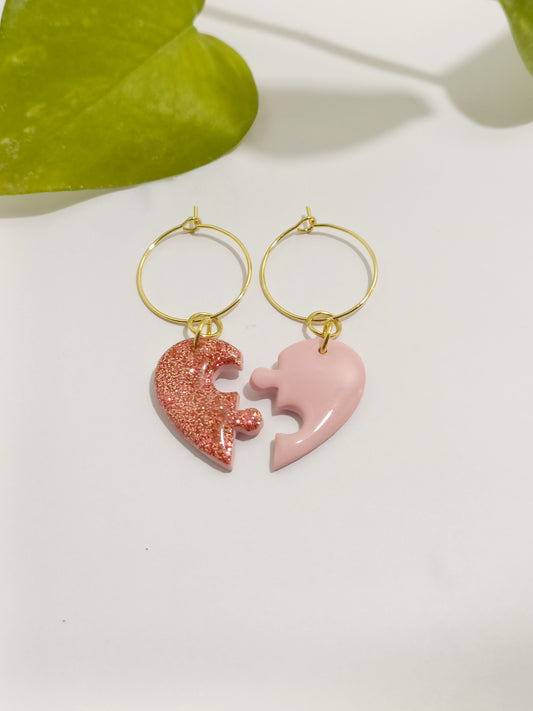 Mezzo cuore Rosa