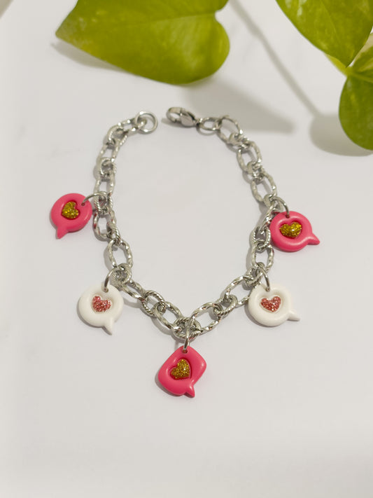 Bracciale letterine