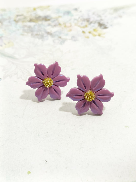 Fiore lobo 2.5 cm malva