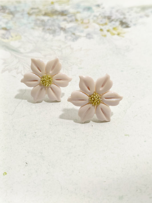 Fiore lobo bianco 2.5 cm