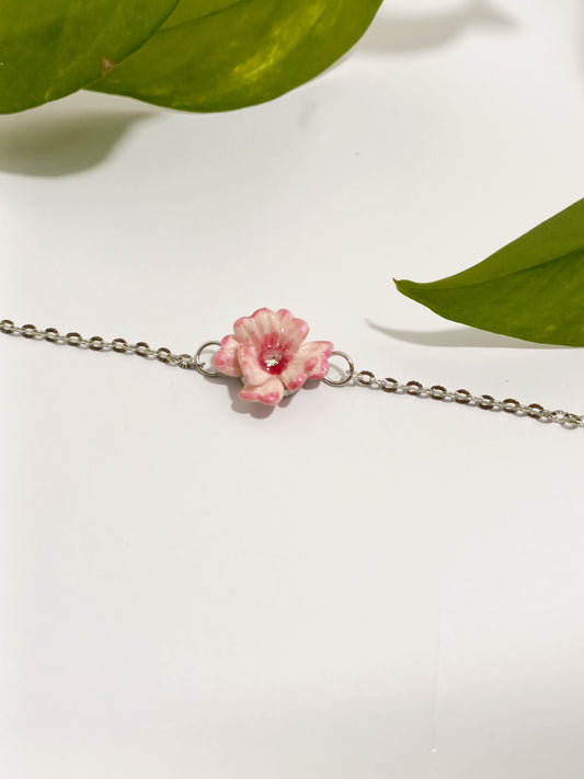 Bracciale fior di pesco
