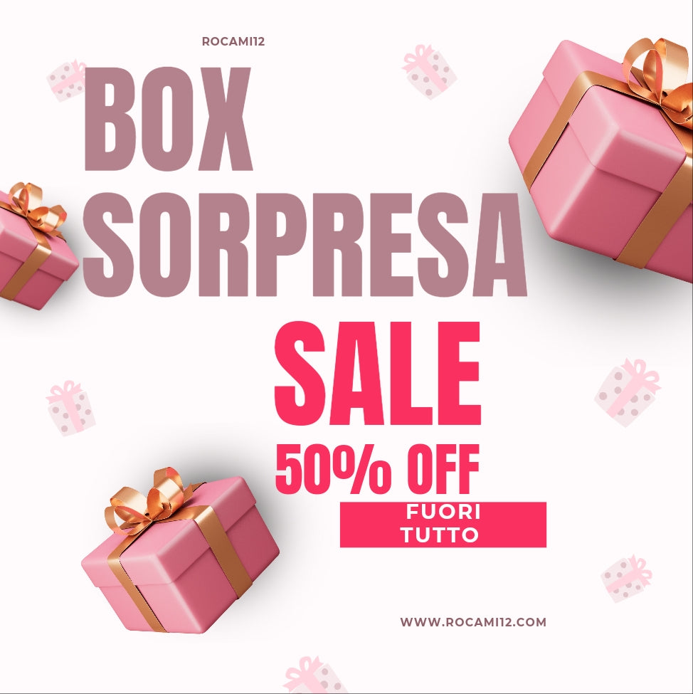 Box Sorpresa da 50€ ALL' INTERNO 10 ARTICOLI