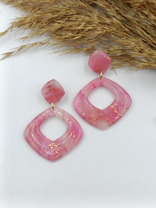 Pendente Rosa Traslucente
