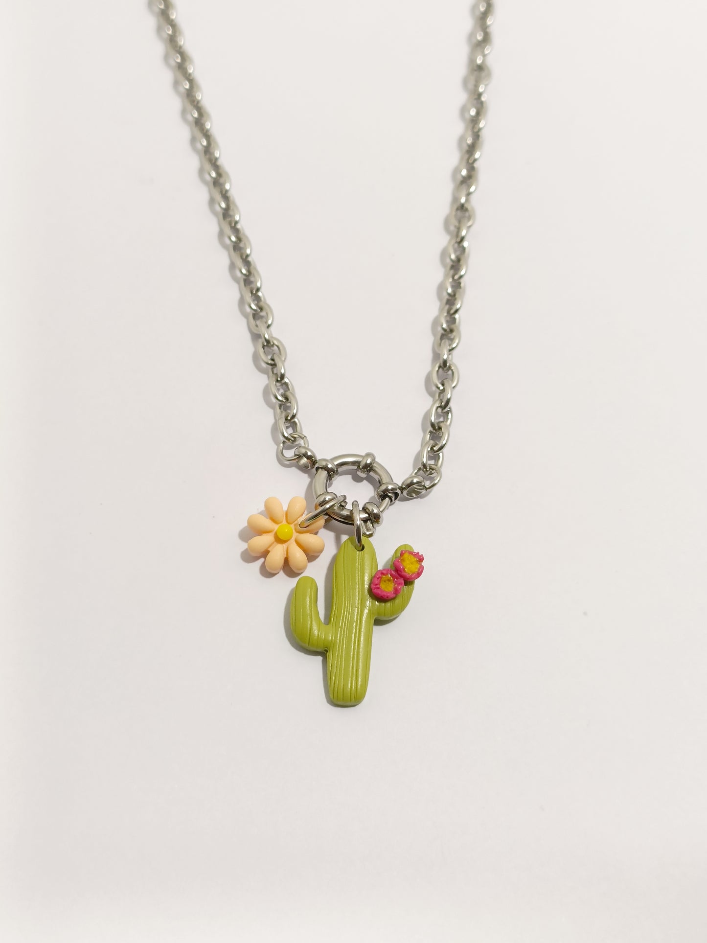 Collana cactus fiorellino