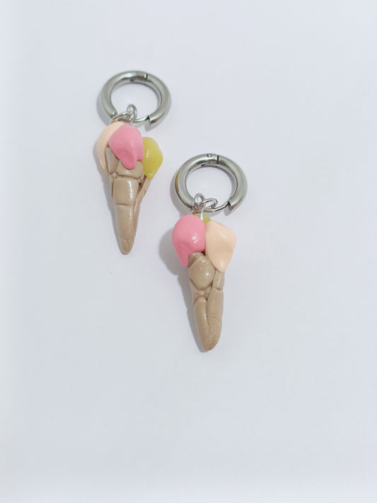 Pendente cono fragola mango melone