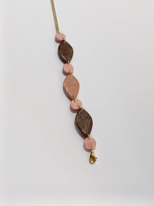 Bracciale marrone/terra