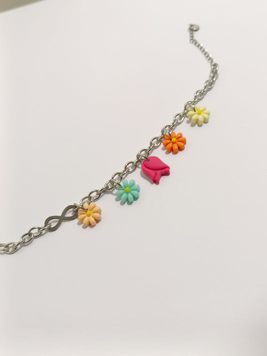 Bracciale tulipano/fiorellini